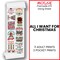 All I Want for Christmas - DTF Transfer 22x60 Direct-to-Film Gang Sheets - 11 Adult Prints And 2 Pocket Prints Iron On Transfers